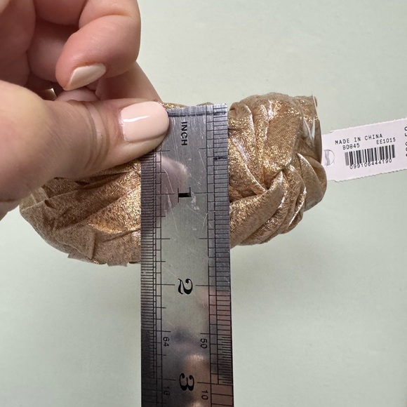 JCrew Gold Headband - New With Tags - Picture 4 of 4